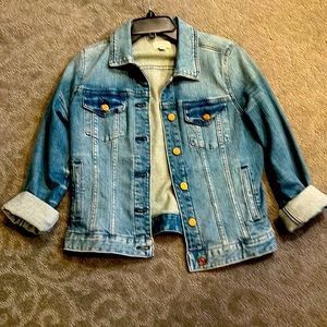 J crew denim jacket preowned size S